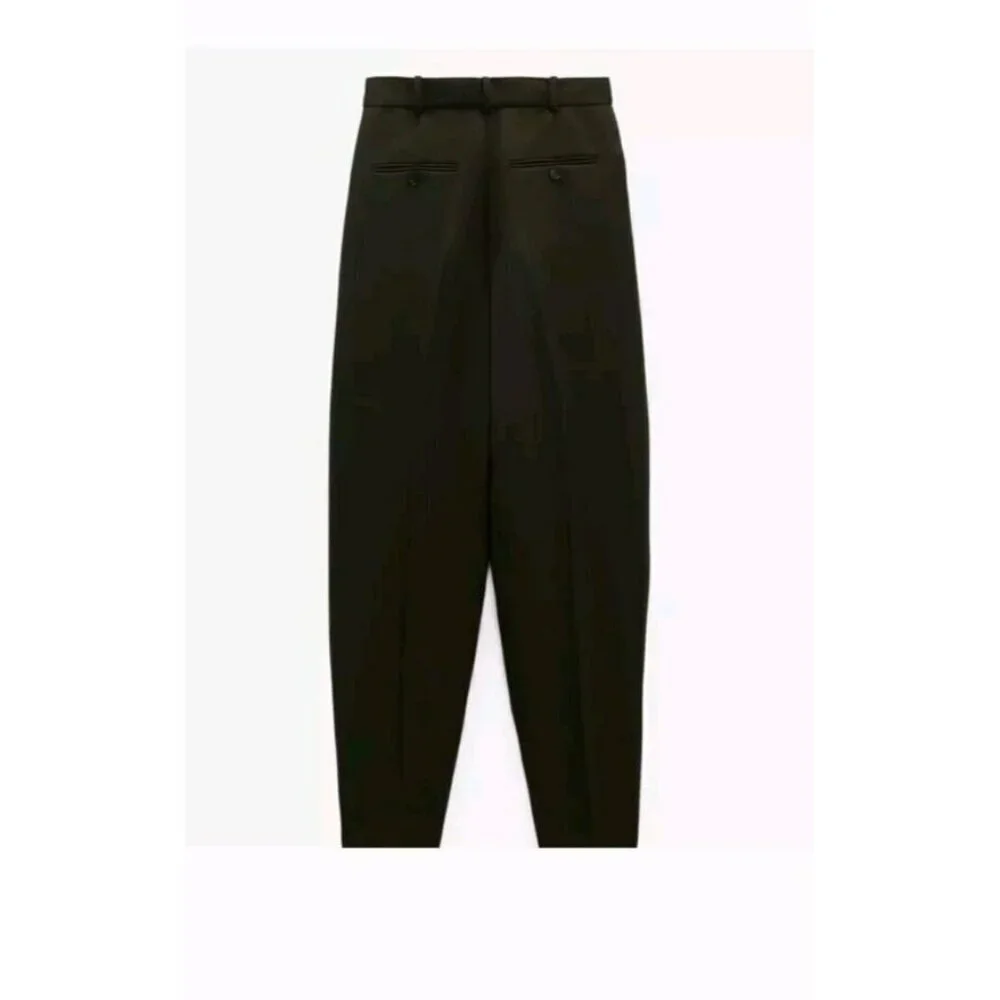 ZARA WOMAN NWT FW21 GREEN MID-RISE PANTS ALL SIZES 2761/266 13.5